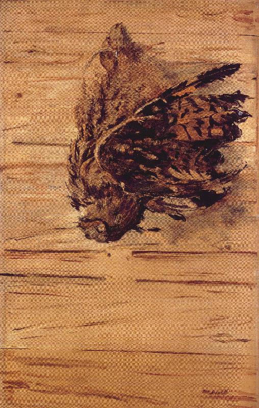 Edouard Manet Dead Eagle Owl oil painting image